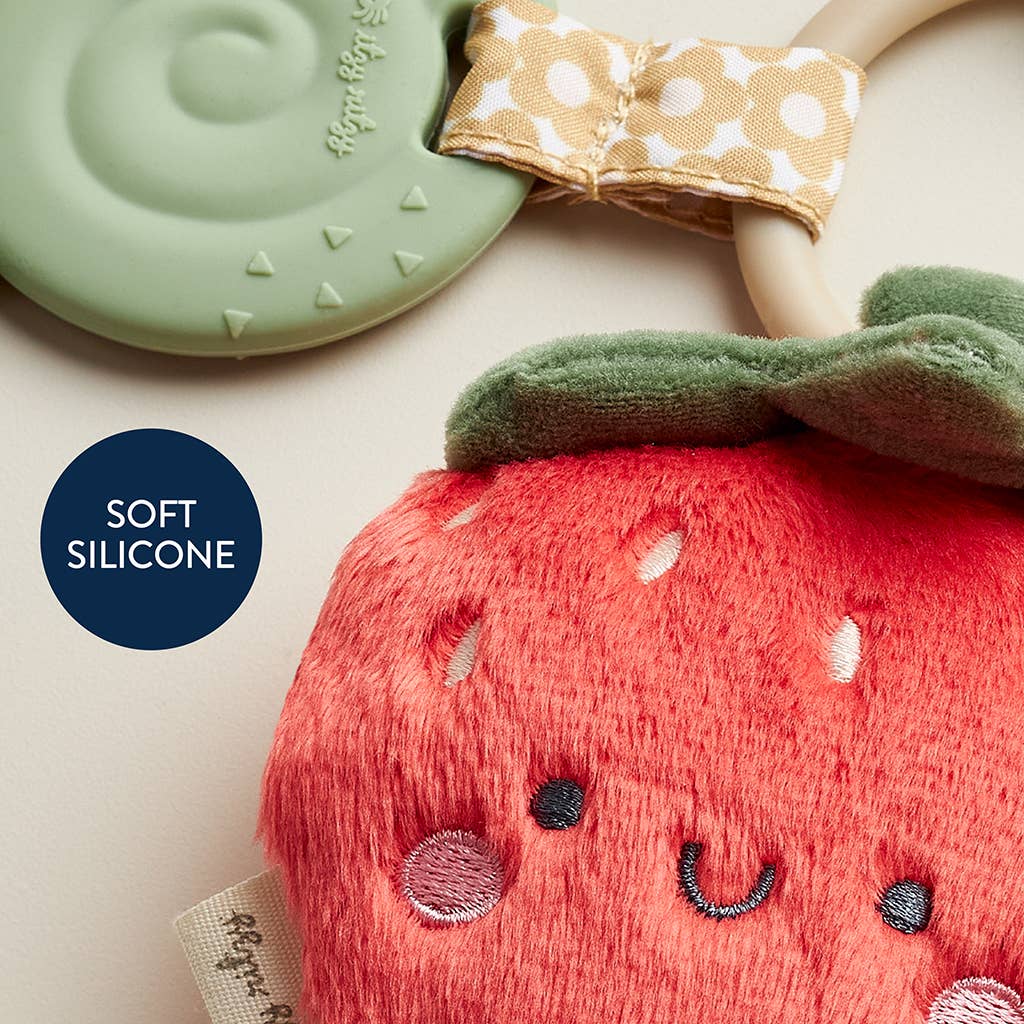Strawberry Plush + Teether