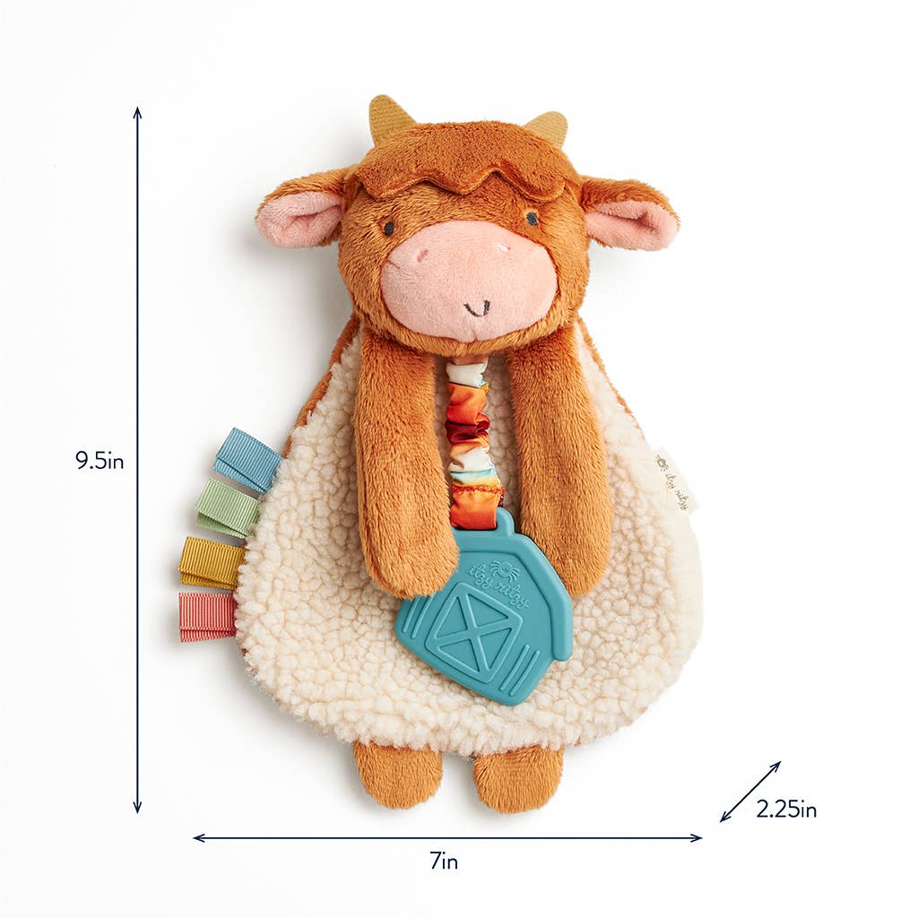 Highland Cow Plush Lovey