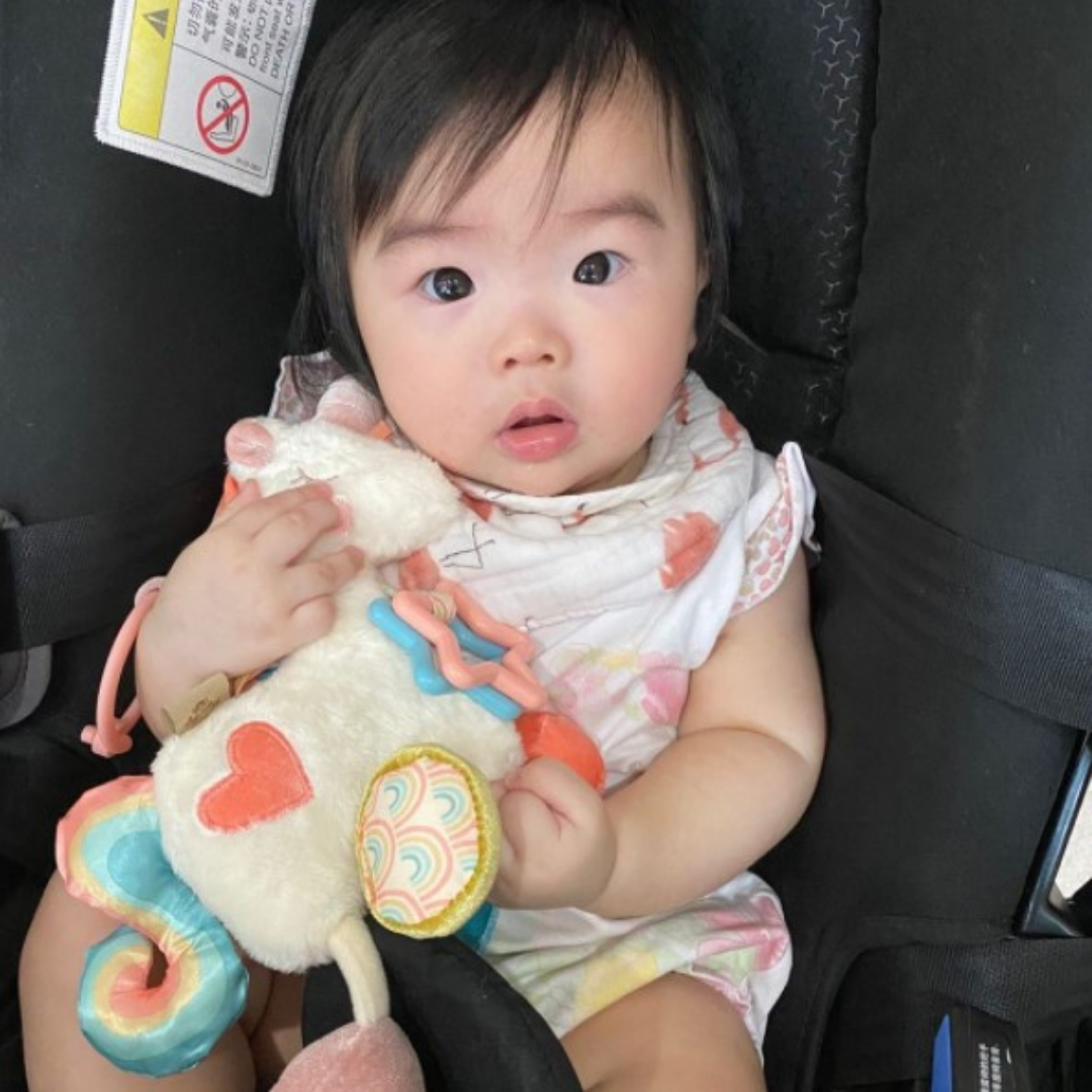 Unicorn Activity Plush with Teether Toy