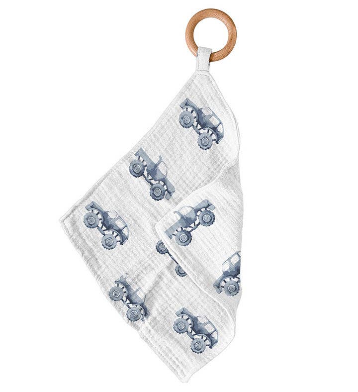 Beach Wood & Cotton Teether