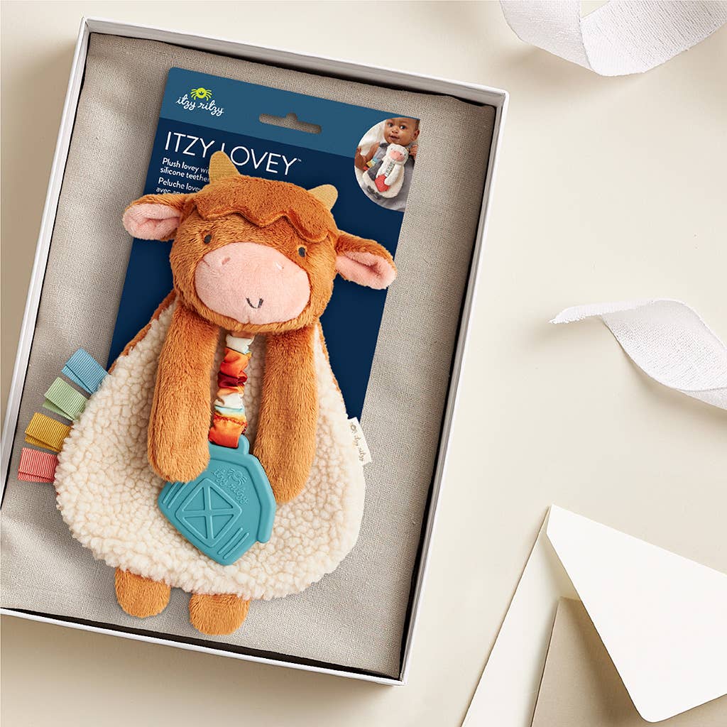 Highland Cow Plush Lovey