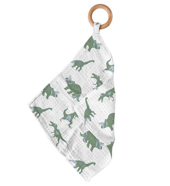 Beach Wood & Cotton Teether