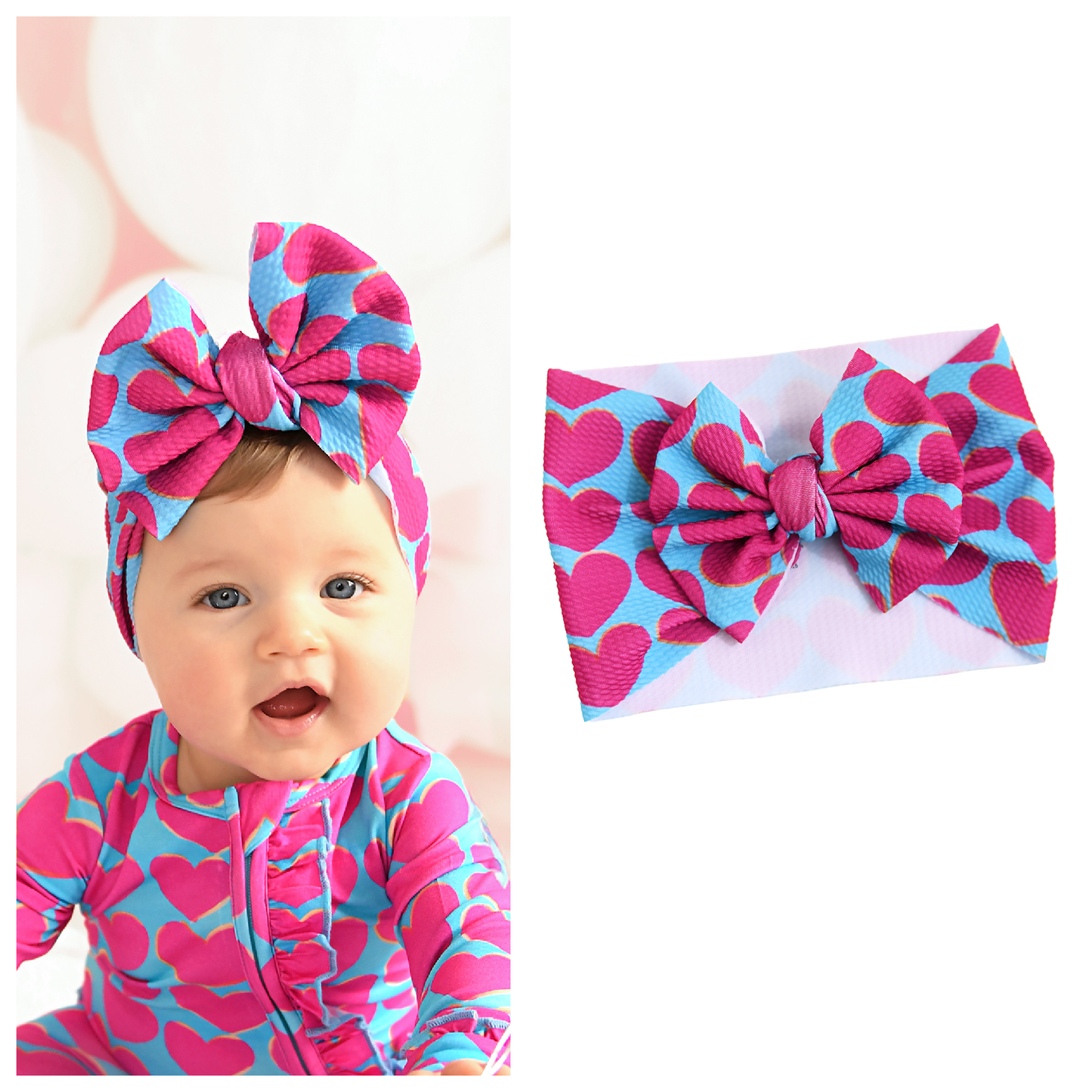Cora Headwrap Valentines Day