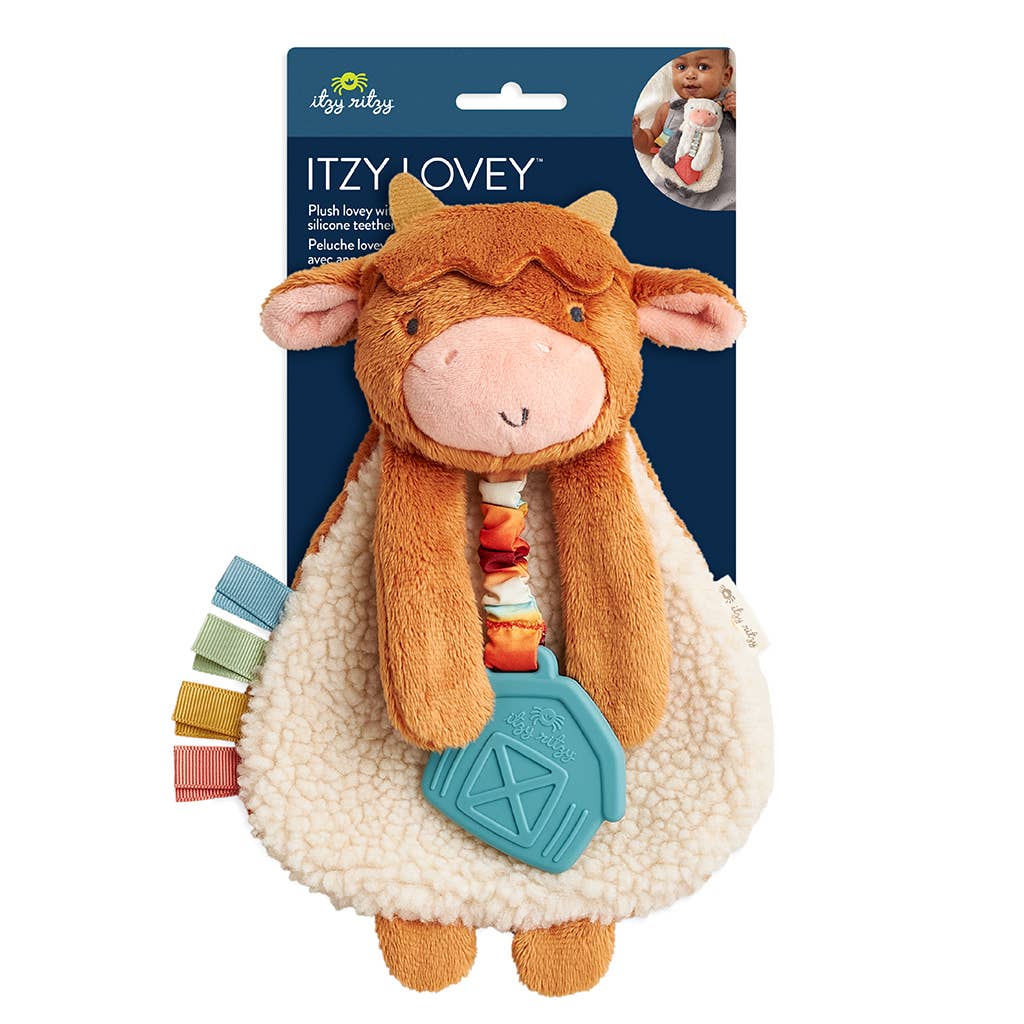 Highland Cow Plush Lovey