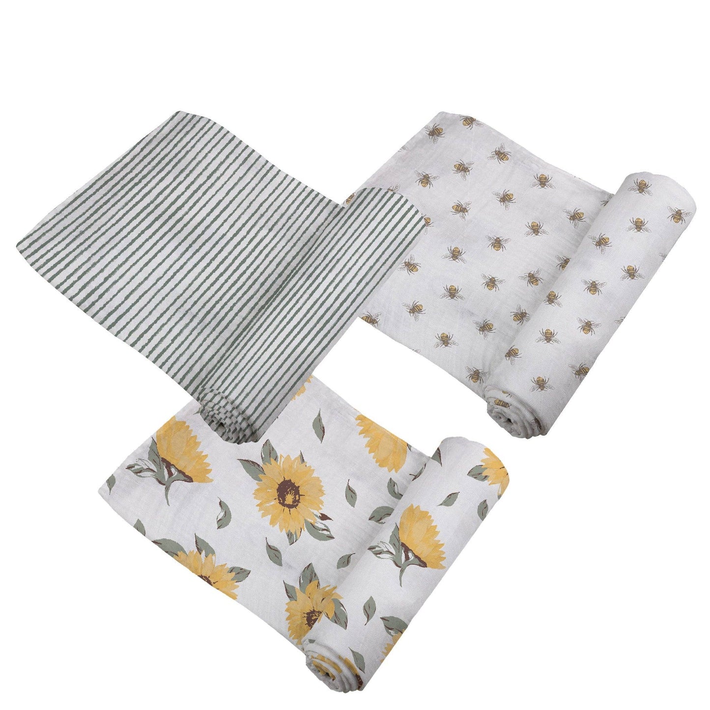 Bamboo Muslin Swaddle 3-Pack