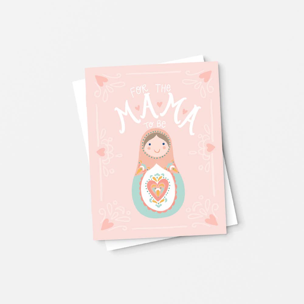 Baby Shower Card: Mama