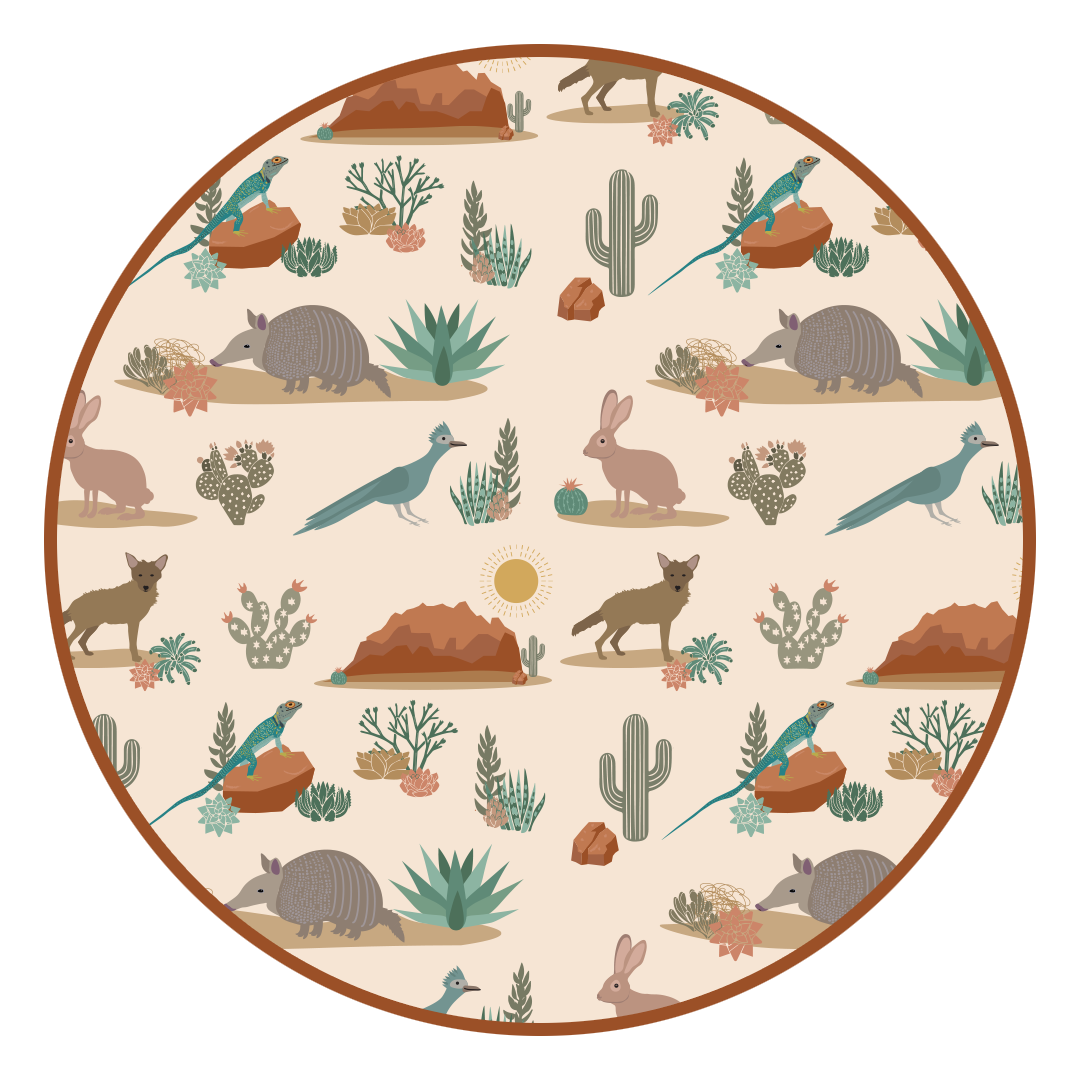 Desert Friends Western Bamboo Gown Baby Gift