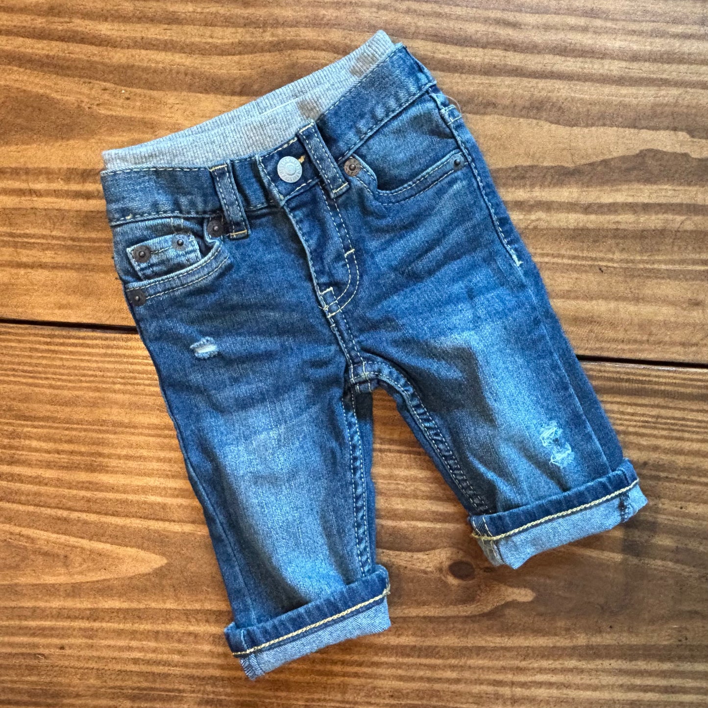 Baby Boy Pull On Jeans