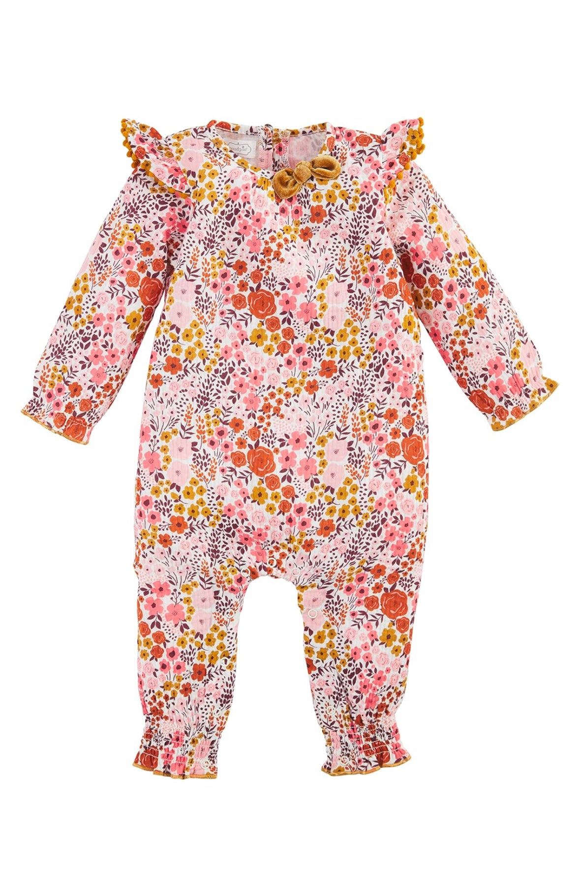 Fall Floral Baby Bodysuit