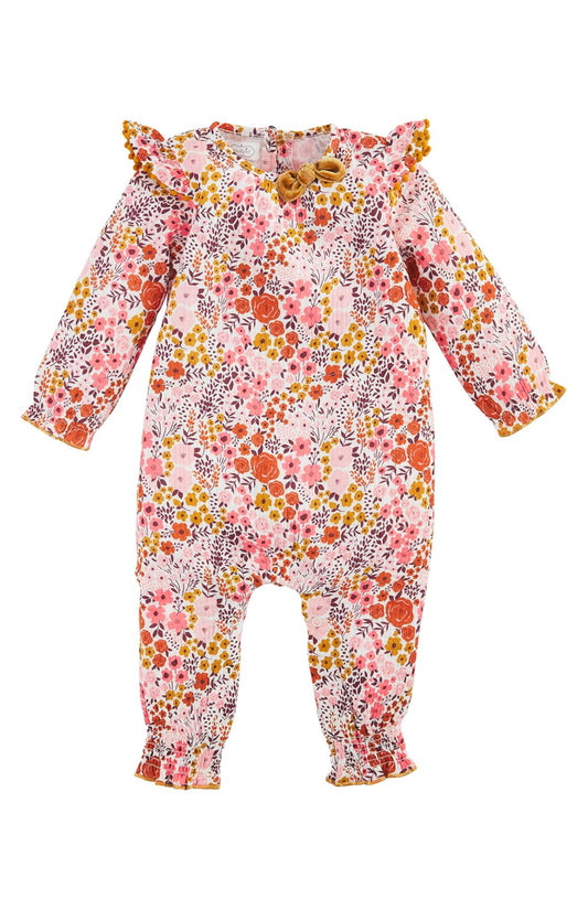 Fall Floral Baby Bodysuit