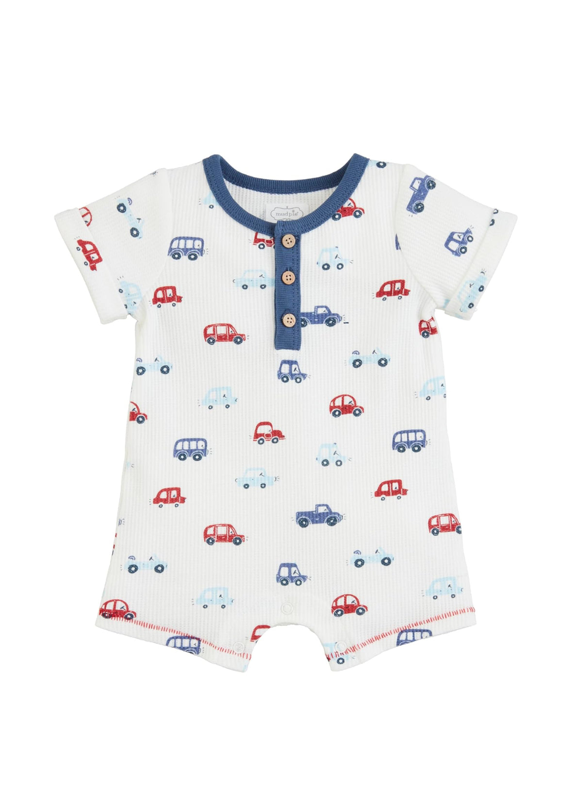 Car Print Baby Romper