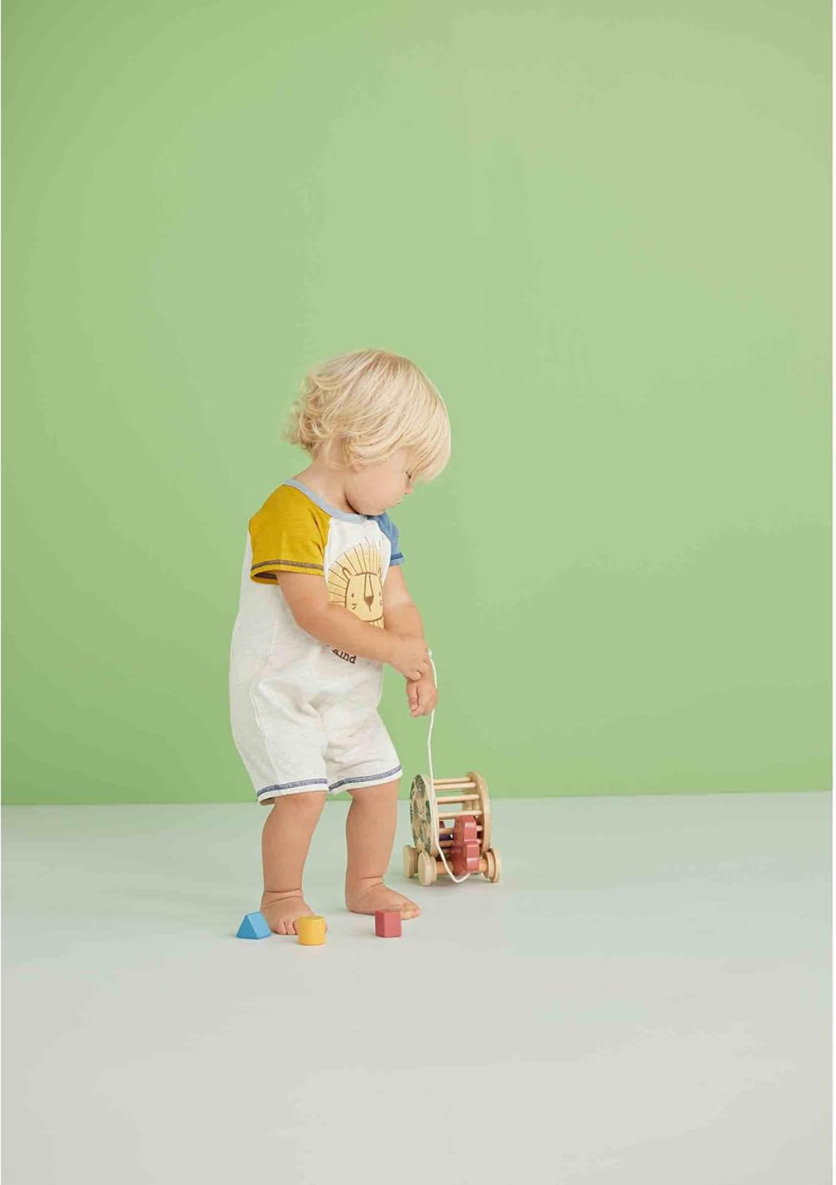 Be Kind Lion Baby Shortall