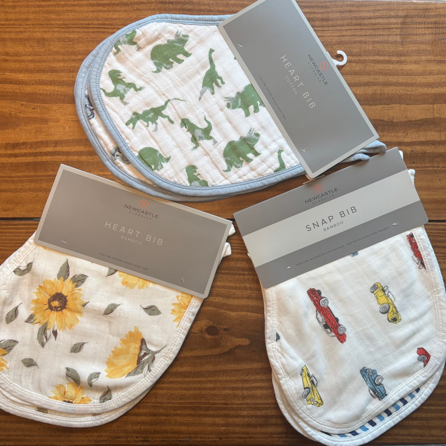 Heart Bibs 2-Pack