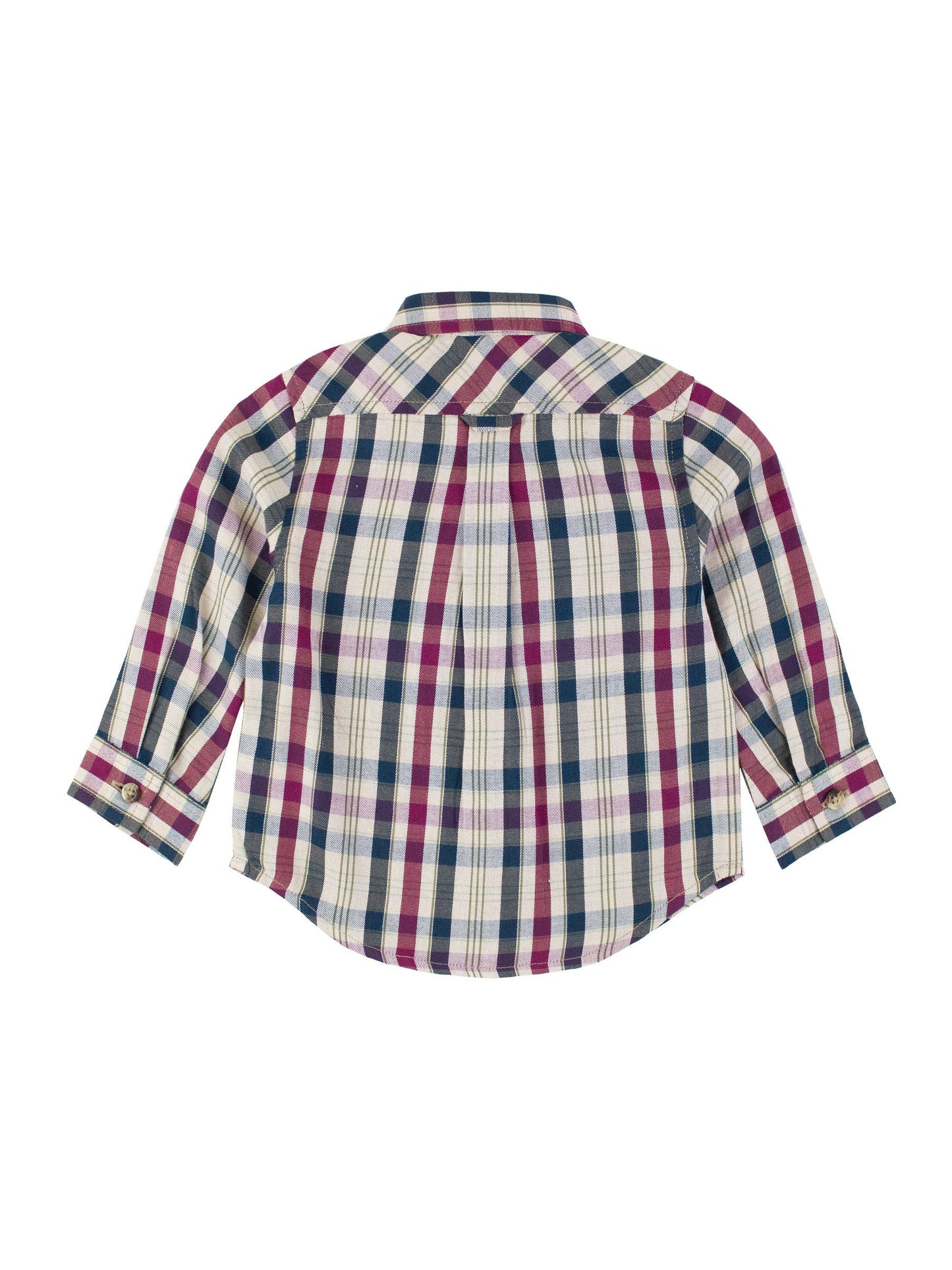 Baby Boys Rowan Plaid Long Sleeve Button Down Shirt