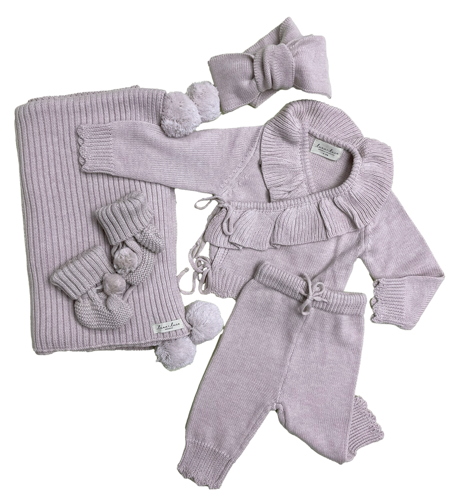 Bring Me Home Ruffle Bundle: Light Plum