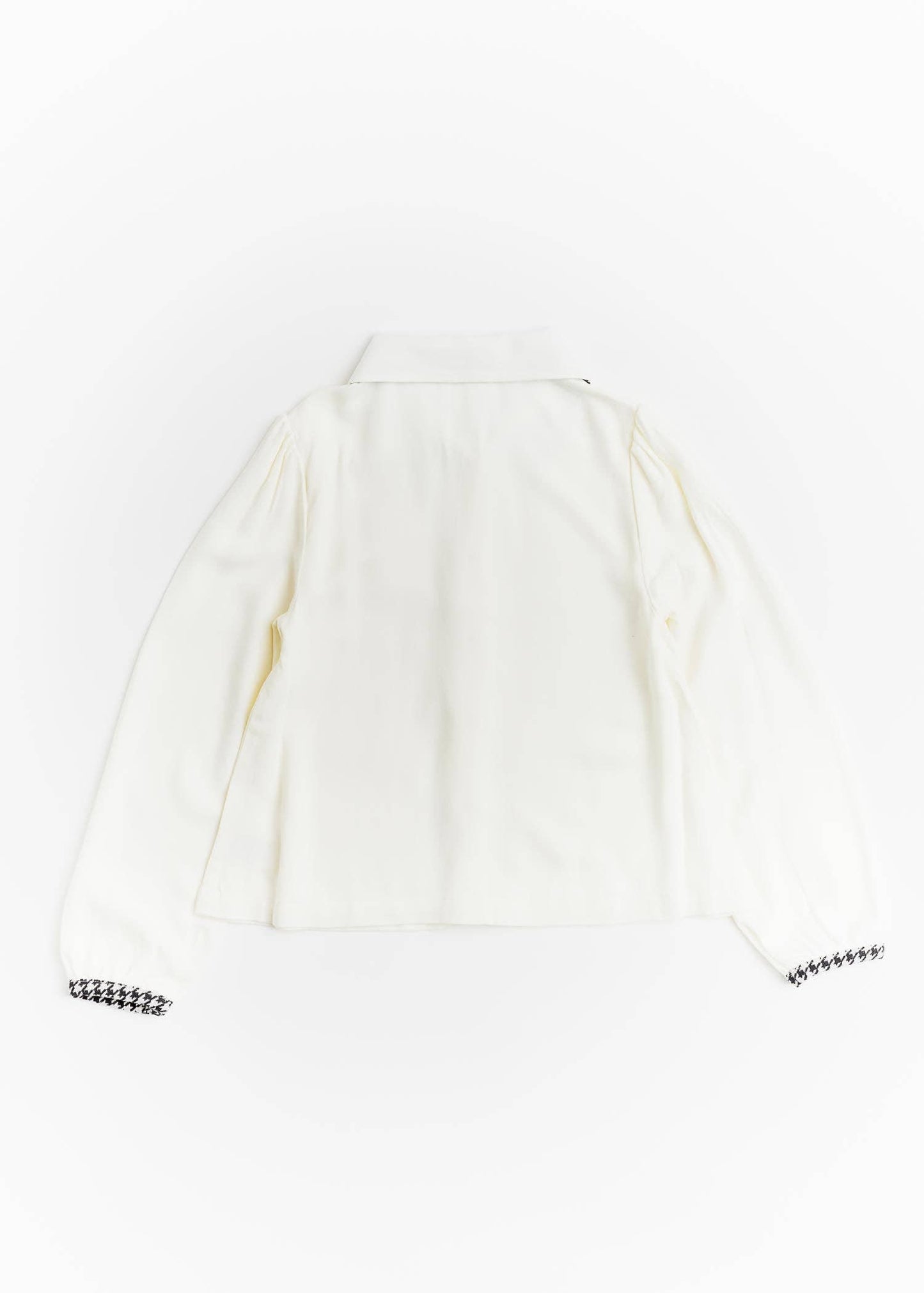 Classic Button Blouse: Marshmallow