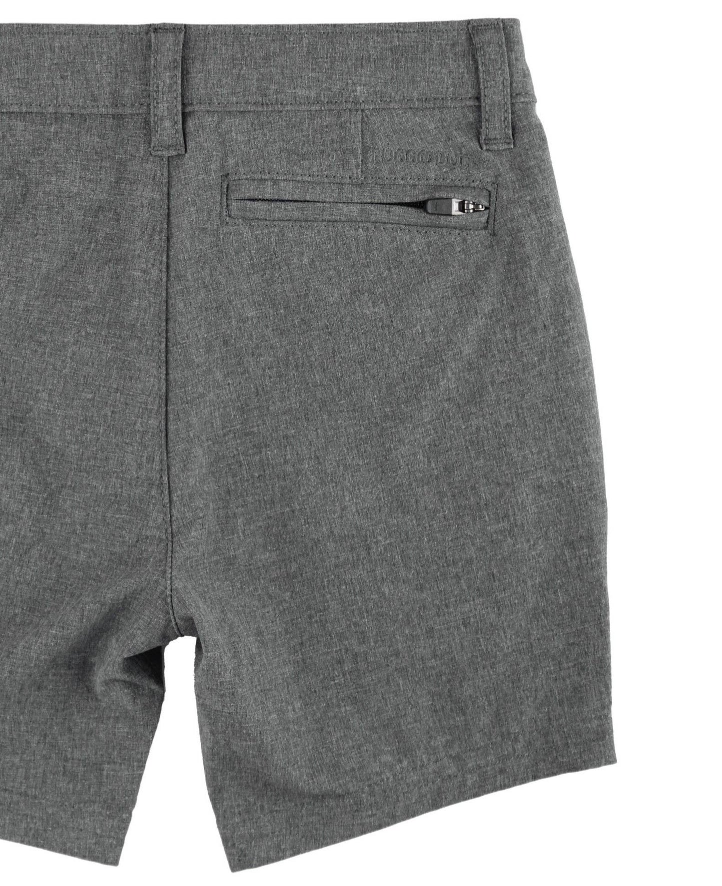 Boys Heather Harbor Gray Hybrid Shorts