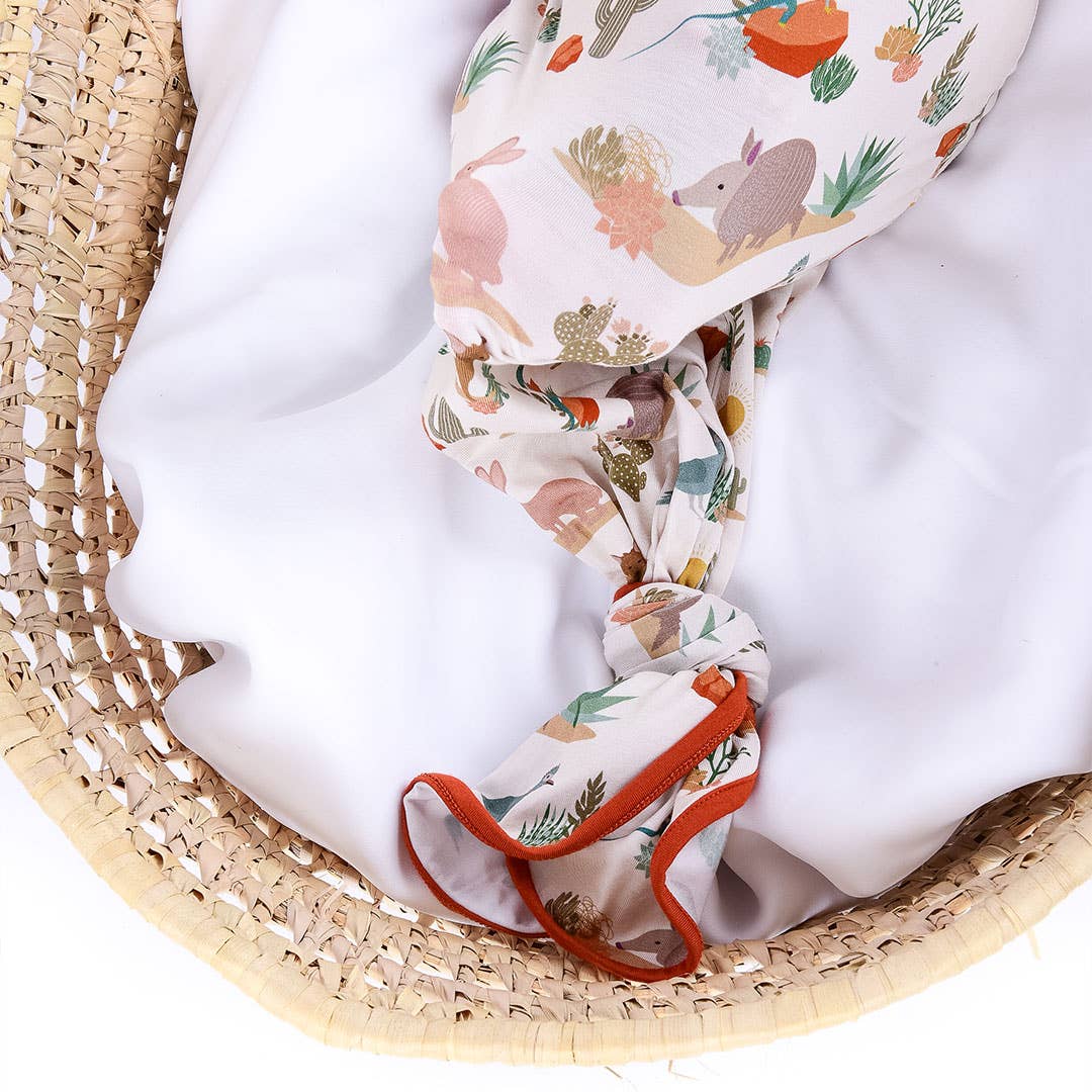 Desert Friends Western Bamboo Gown Baby Gift