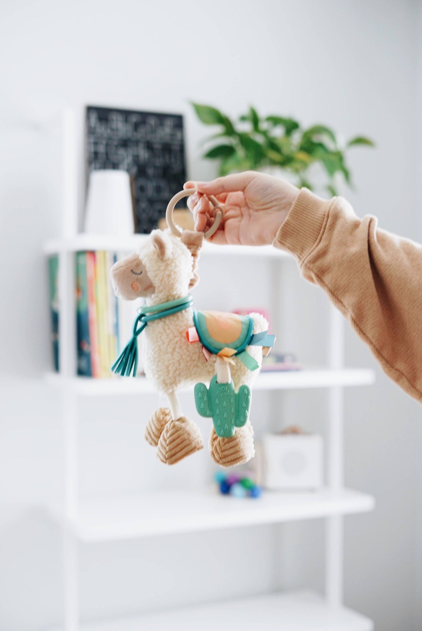 Llama Activity Plush with Teether Toy