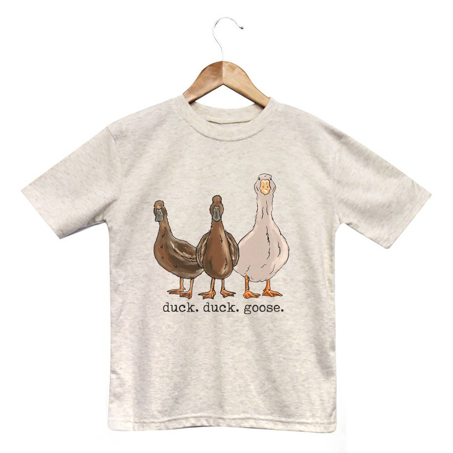 "Duck Duck Goose" Country Pajama Play Toddler Farm Clothes: 5T / Short Sleeves