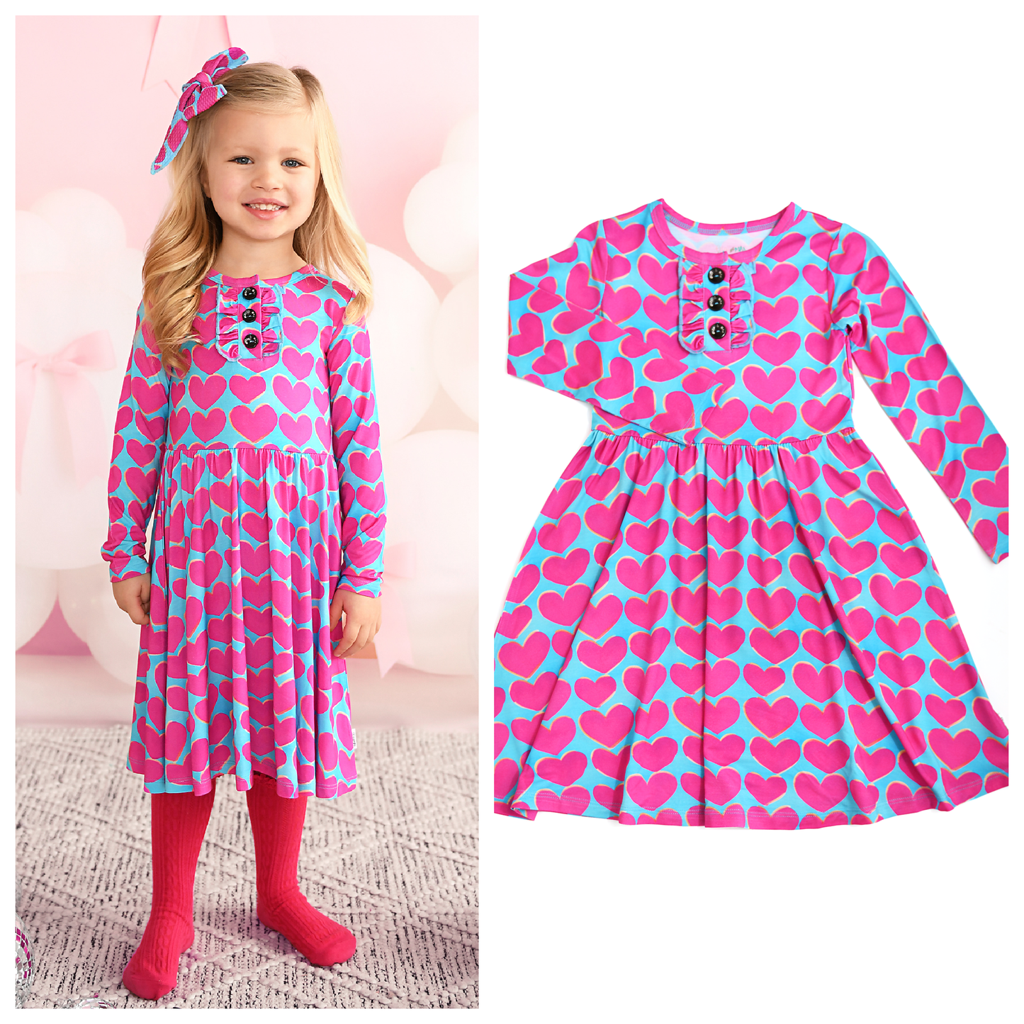 Cora Valentines Day Dress