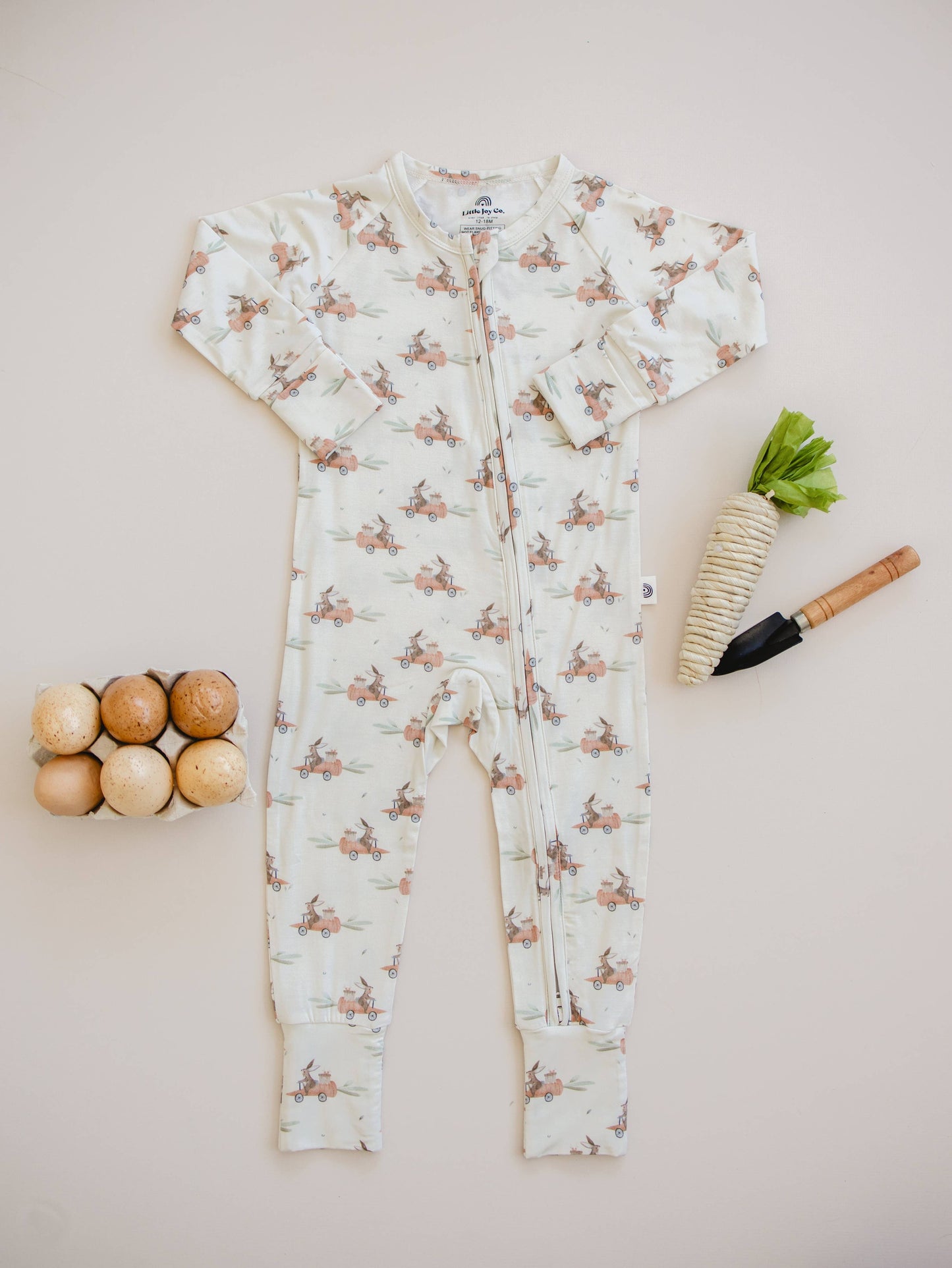 Cottontail Cruisers Bamboo Zippy Romper