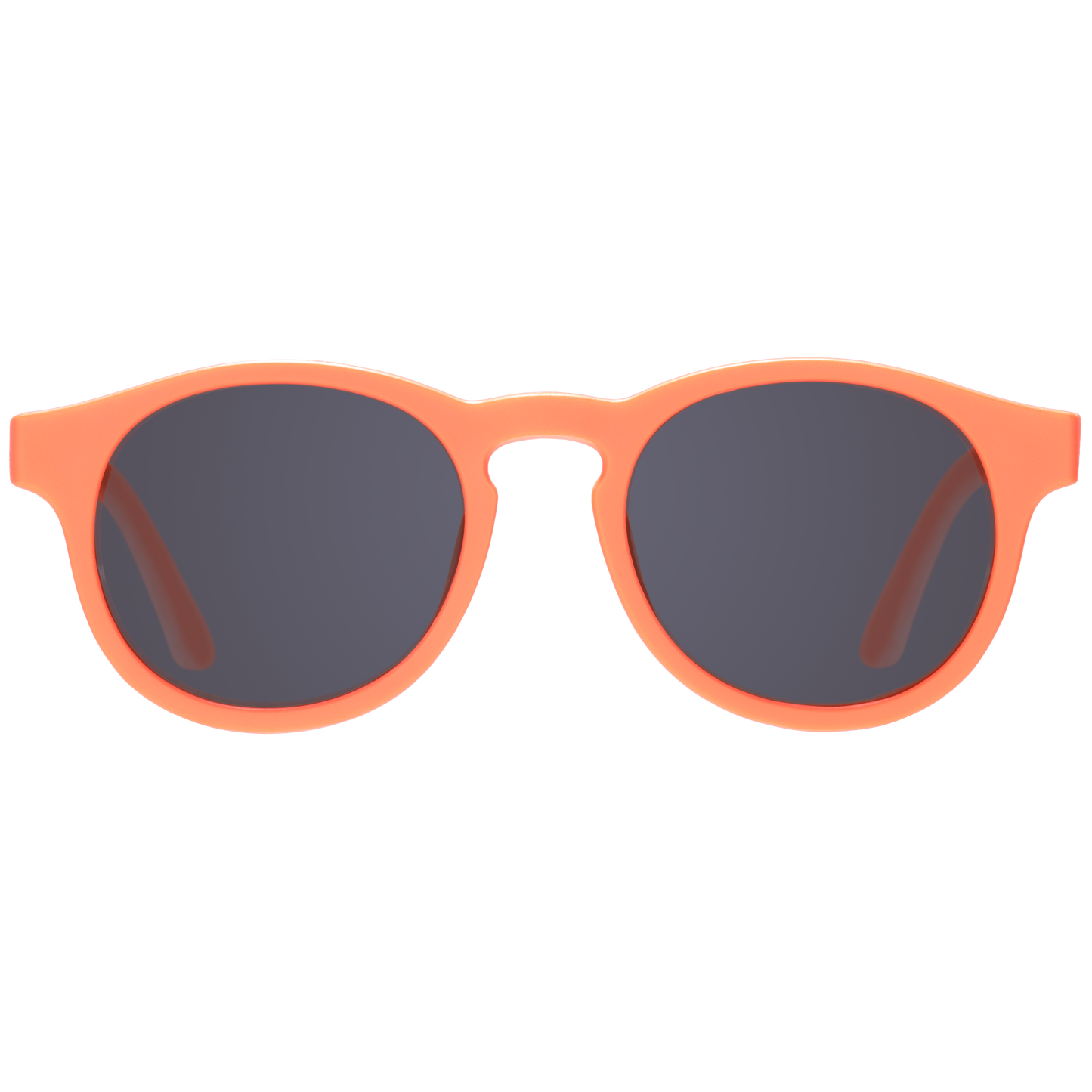 Vivid Neon Orange Keyhole Sunglasses