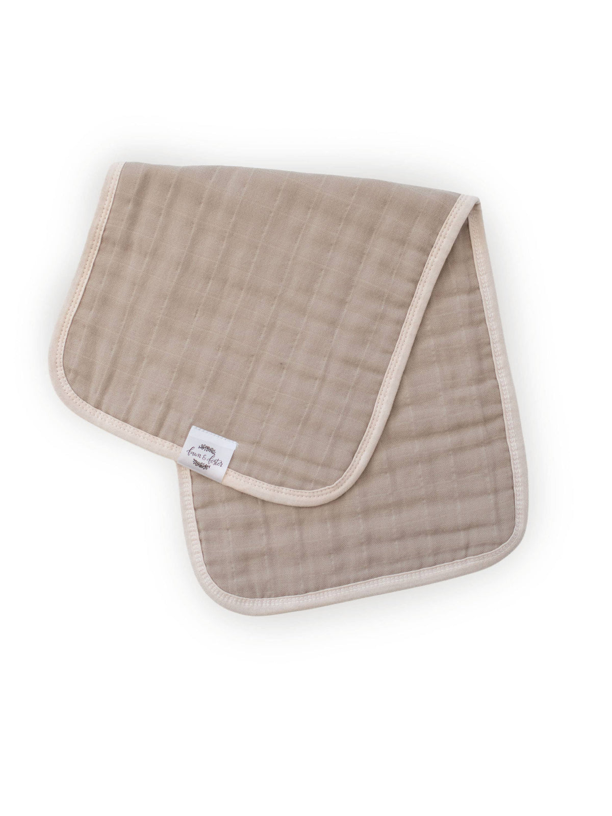 Organic Premium Oversized Absorbent 3-Pack Burp Cloths | Ivy Hollow