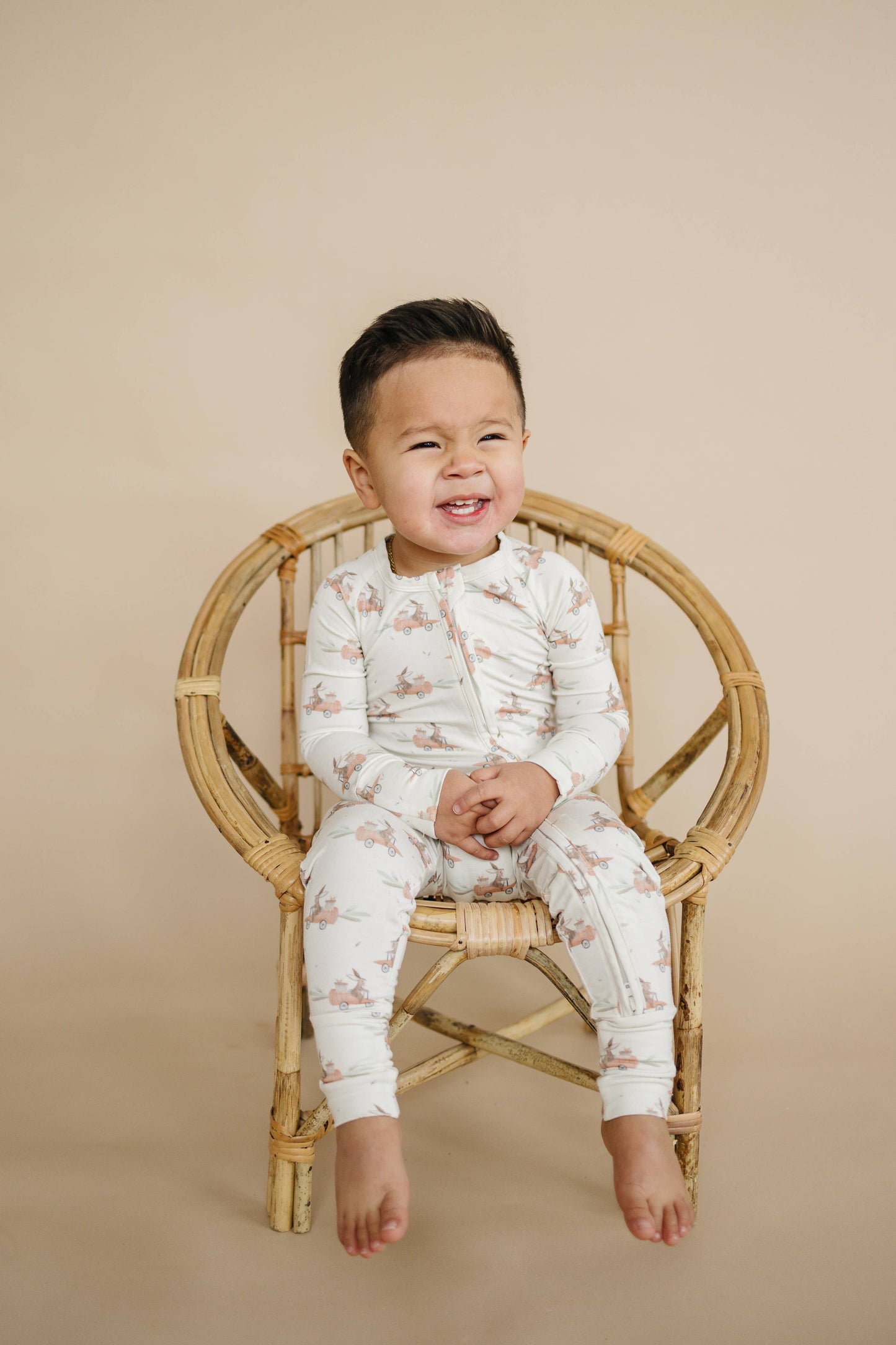 Cottontail Cruisers Bamboo Zippy Romper