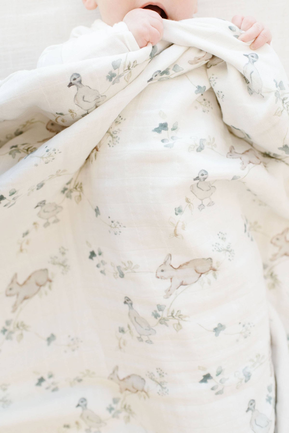 Organic Muslin Gauze Quilt Baby Blanket | Ivy Hollow