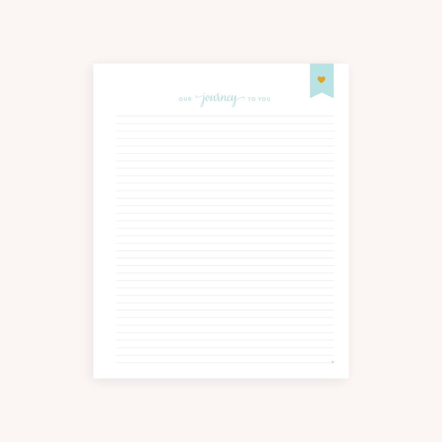 Custom Page Pack for Premium Baby Book - Adoption