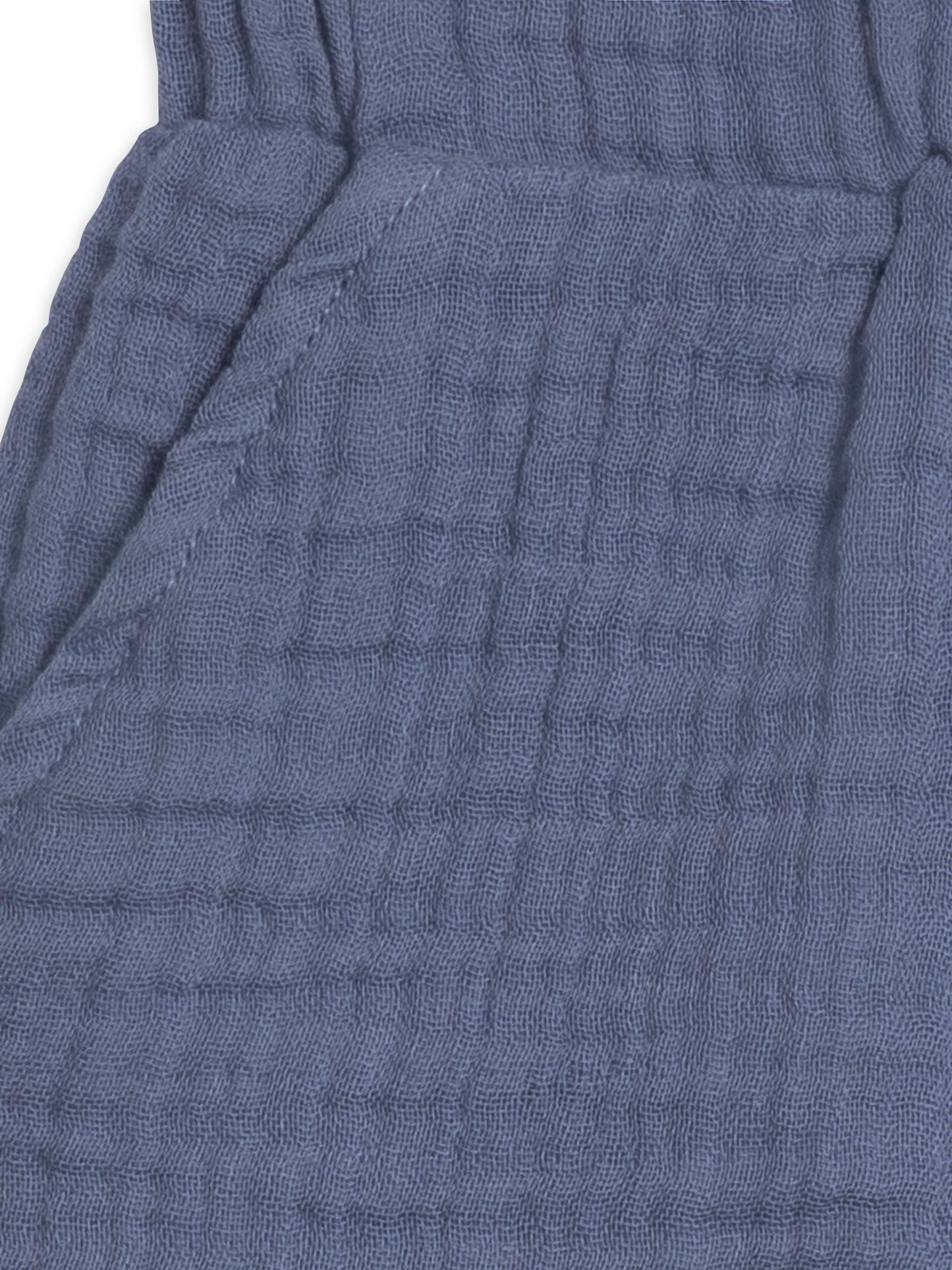 Organic Baby and Kids Jude Muslin Shorts - Marino: 18-24M