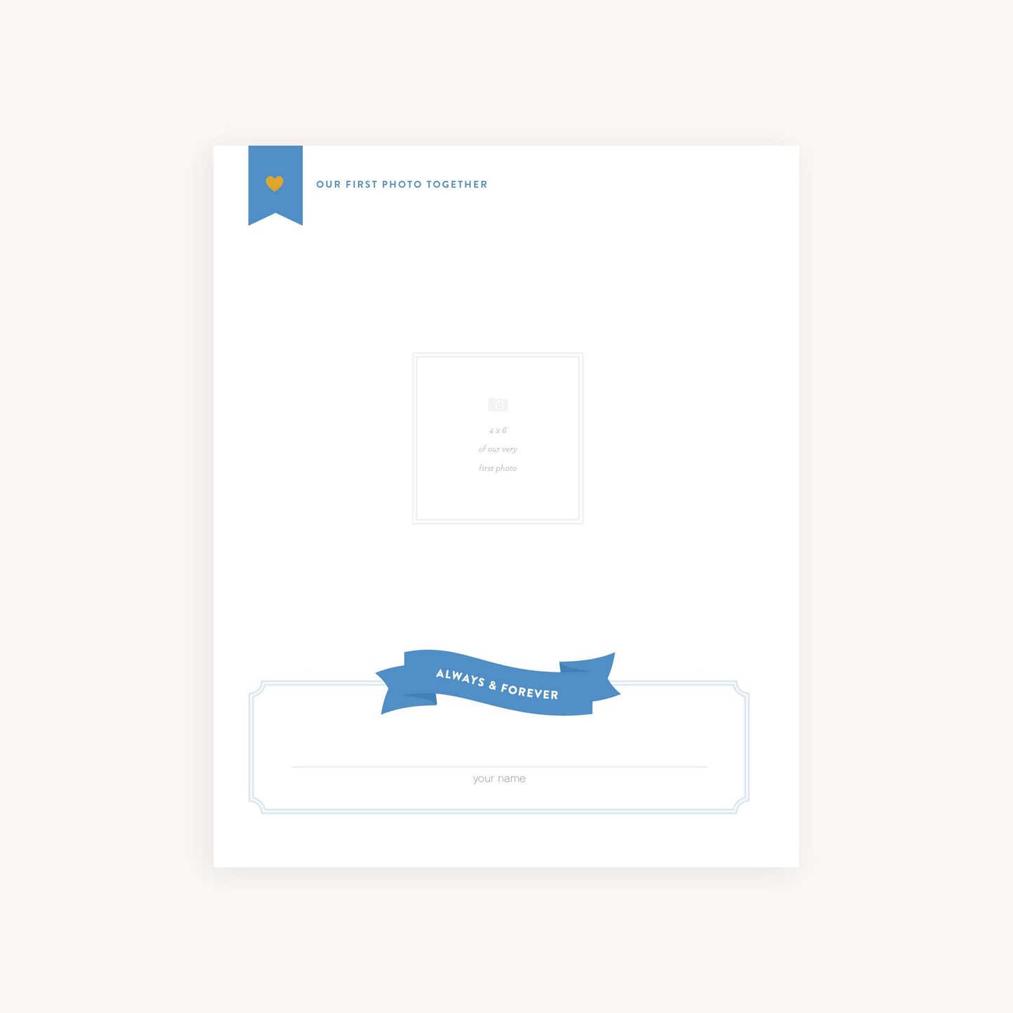 Custom Page Pack for Premium Baby Book - Adoption