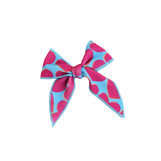 Cora Clip Bow Valentines Day