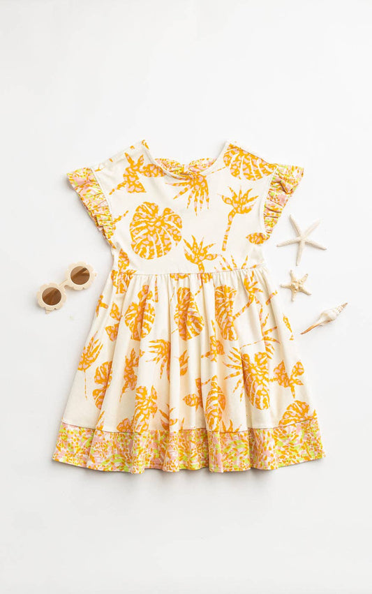 Island Escape Dress: Island Palms