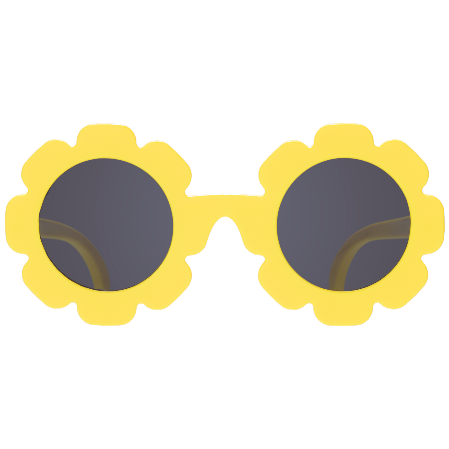 Neon Yellow Flower Sunglasses