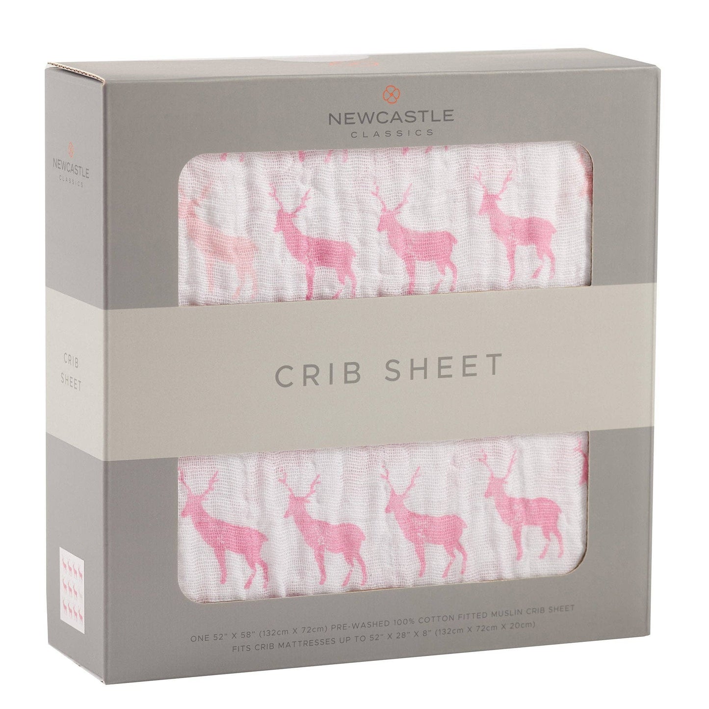 Cotton Muslin Crib Sheet