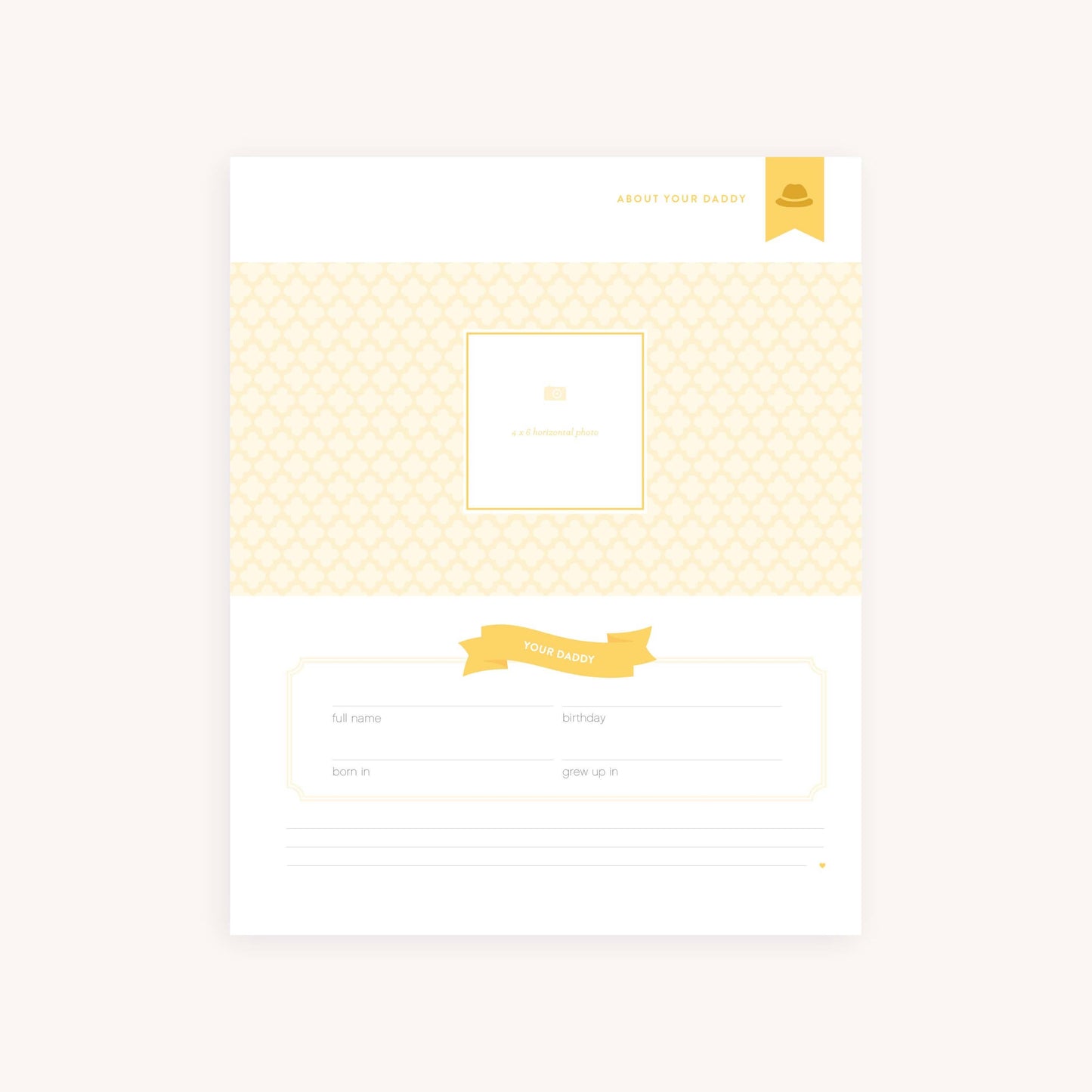 Custom Page Pack for Premium Baby Book - Adoption