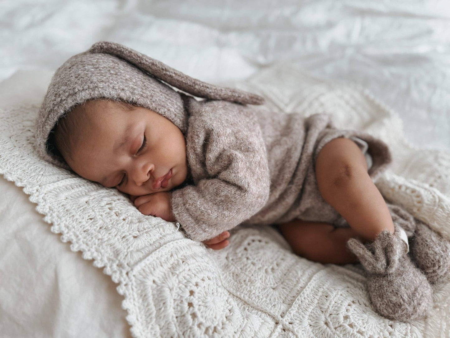 Bunny Romper: Bunny Brown