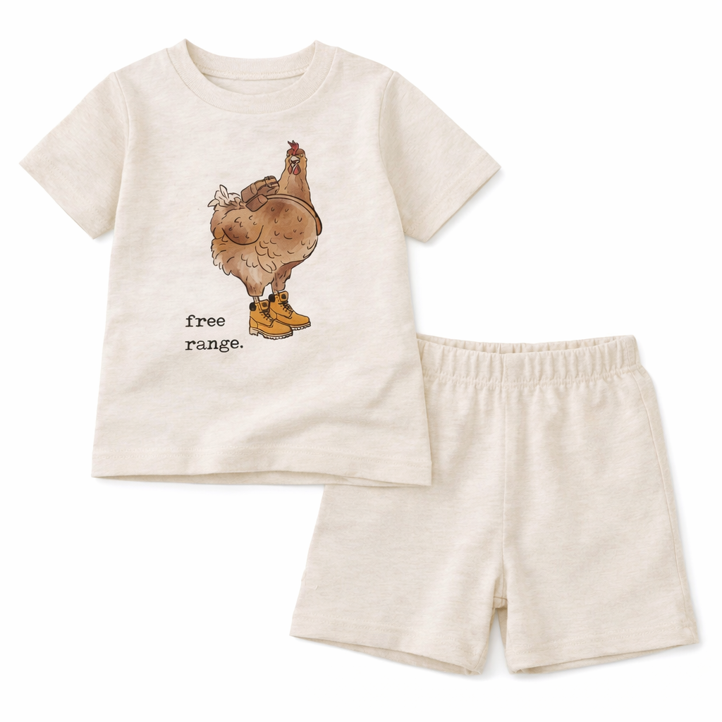 "Free Range" Chicken Pajama Play Set