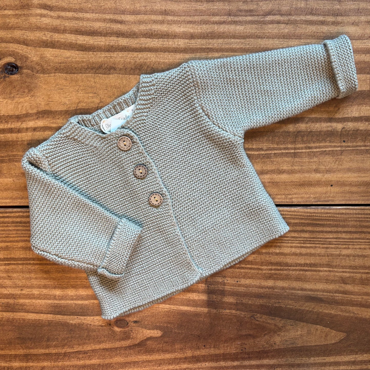 Andi Knitted Cardigan: Willow