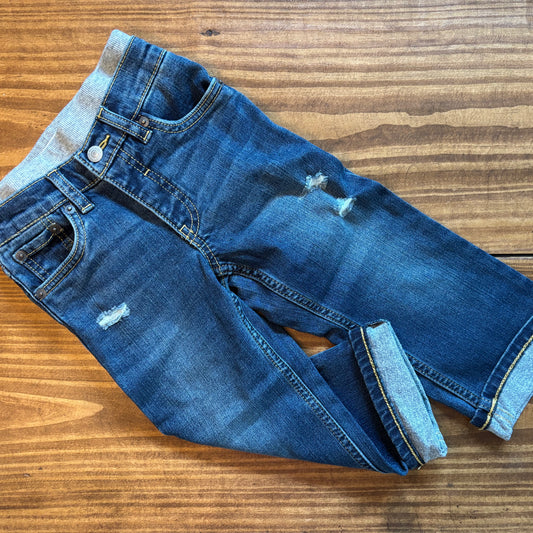Toddler Boy Pull On Jeans