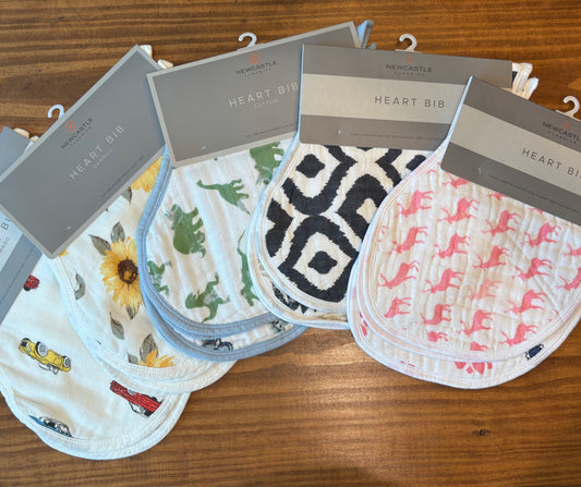 Heart Bibs 2-Pack