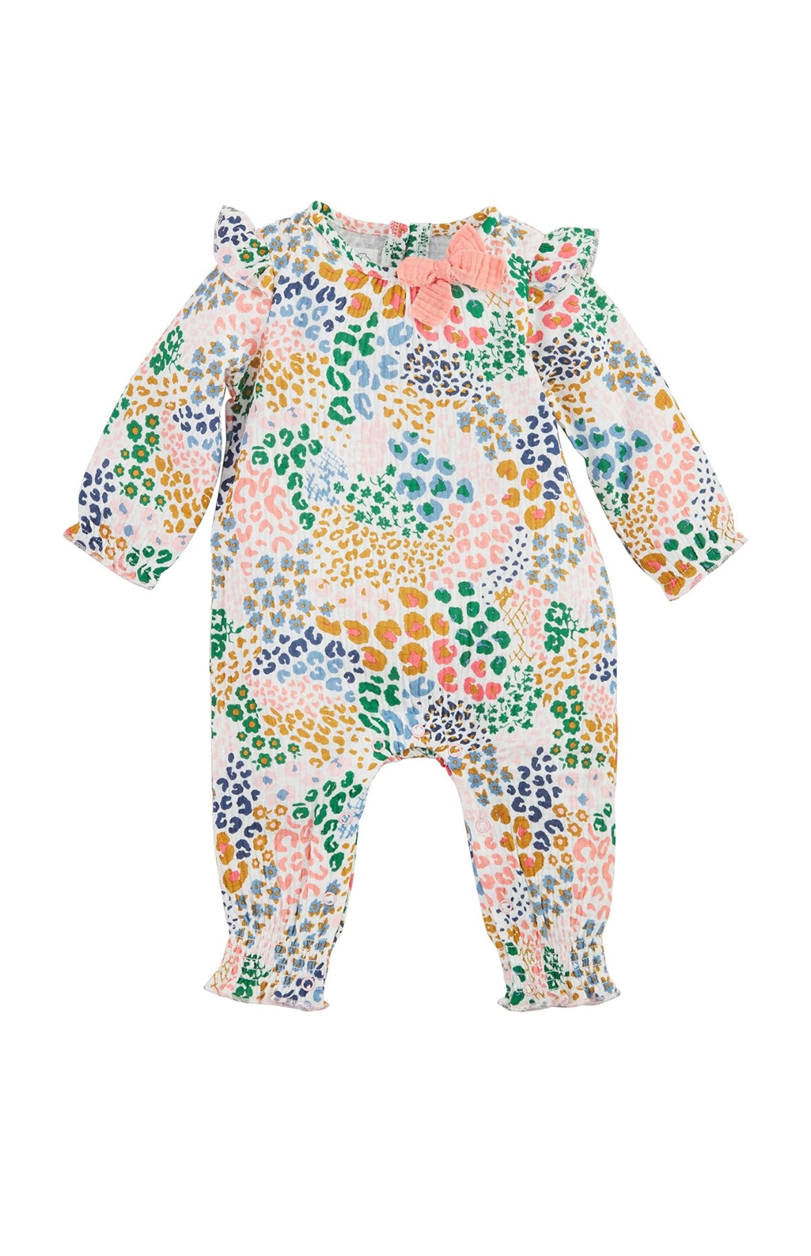 Rainbow Leopard Baby Bodysuit