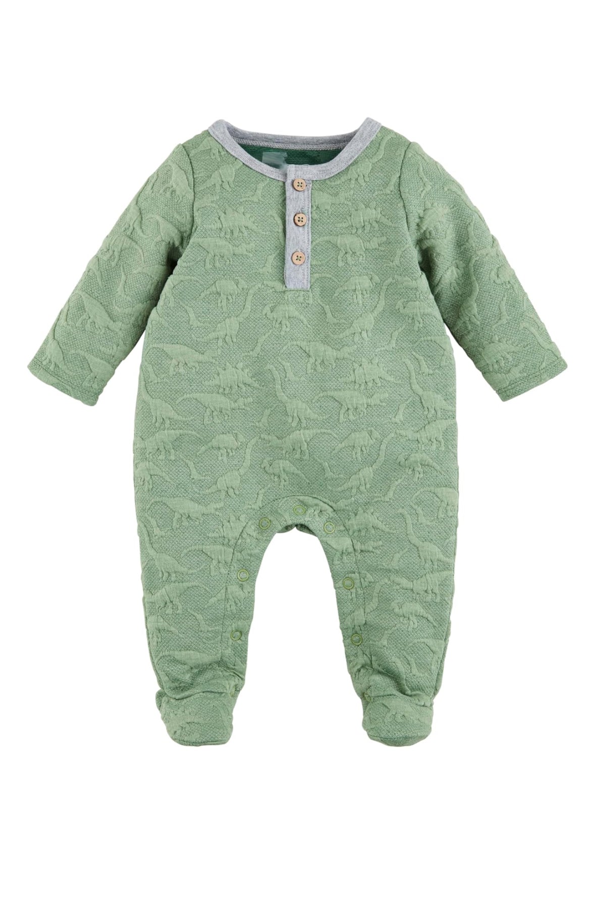 Quilted Dino Baby Sleeper