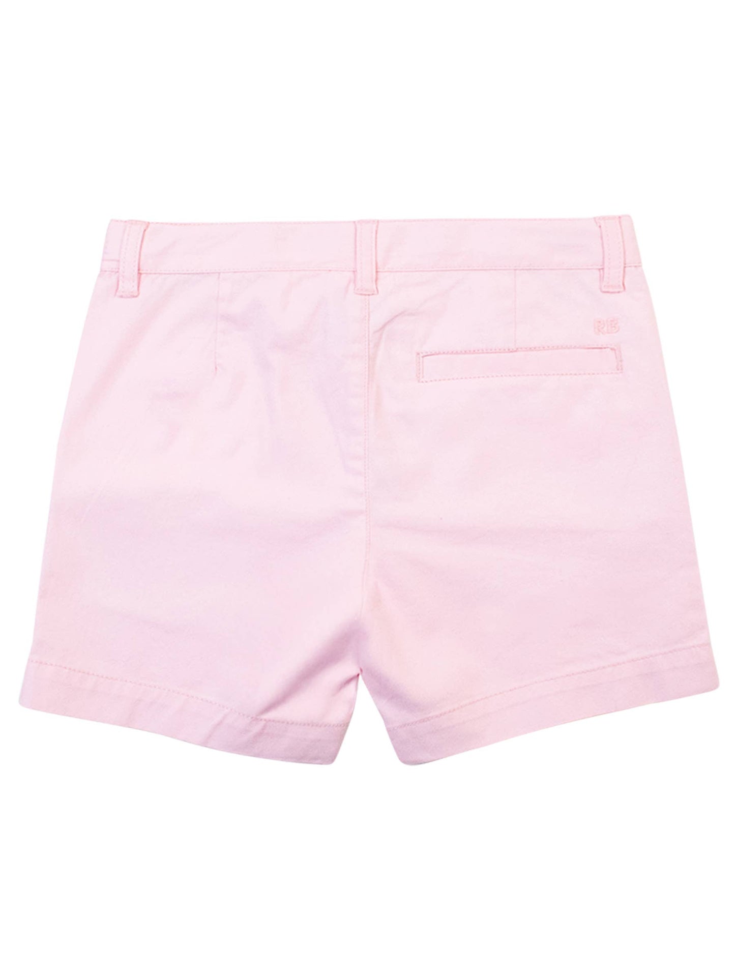 Baby Boys Pink Stretch Chino Shorts