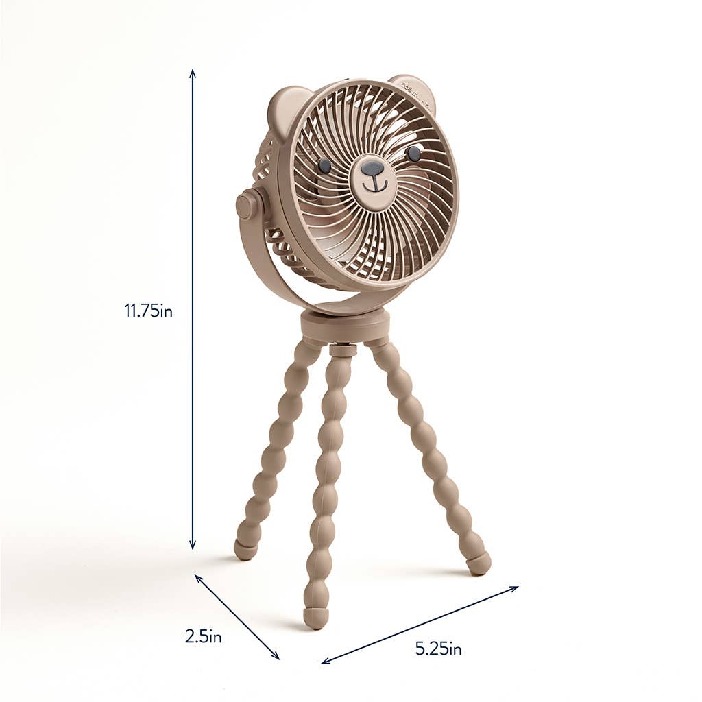 3-Speed Stroller Fan™: Taupe