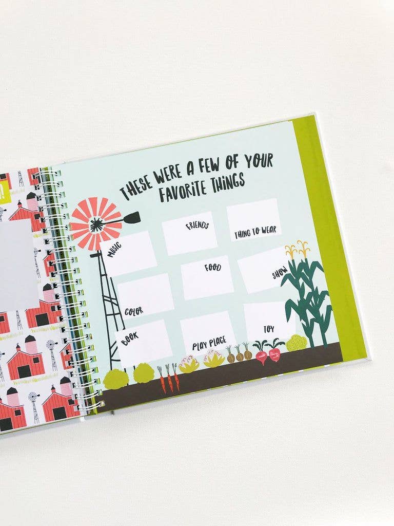 Memory Book for Boys: The Little Years
