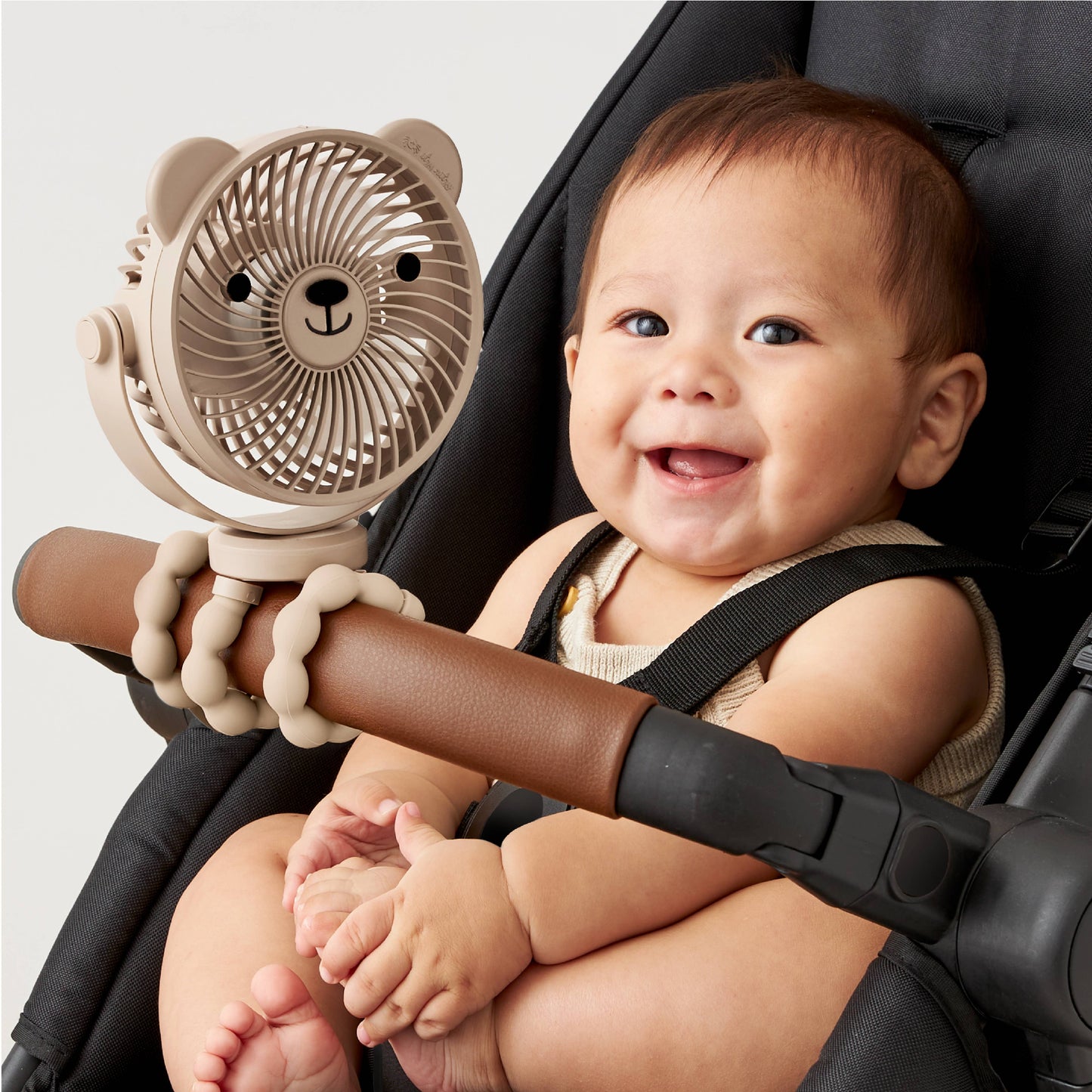 3-Speed Stroller Fan™: Taupe