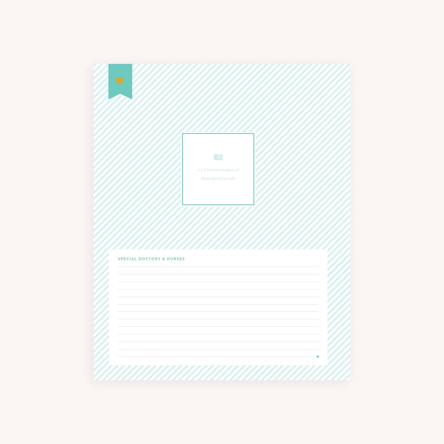 Custom Page Pack for Premium Baby Book - NICU